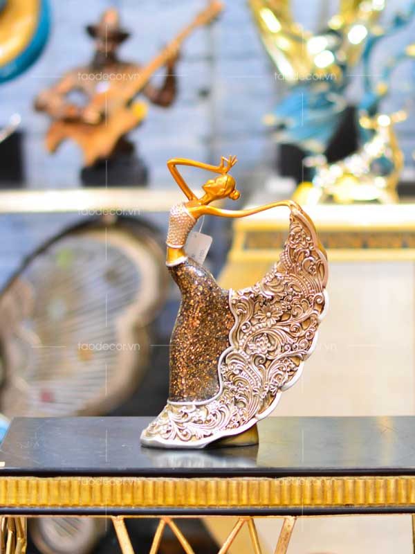 đồ trang trí phòng khách-đồ decor để kệ tivi