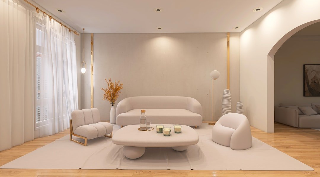 Phòng khách hoàn thiện với ánh sáng dịu, bố cục thoáng và decor tiết chế tạo vẻ đẹp bền