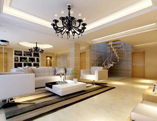 Đưa ánh sáng vào phòng khách để không gian ấm áp và sang hơn