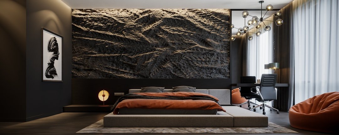 Trang Trí Tường Thạch Cao: 9 Cách Làm Không Gian Sang Hơn Mà Vẫn Gọn Và Hiện Đại 5 Một vài món decor đúng tỷ lệ giúp tường thạch cao hoàn chỉnh hơn mà không bị rối