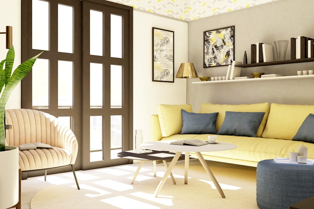 Trang Trí Tường Nhà Handmade: 9 Ý Tưởng Độc Lạ, Dễ Ứng Dụng Và Giúp Không Gian Có Hồn Hơn 3 Góc tường sau sofa hoặc khu làm việc là nơi decor handmade tạo hiệu ứng rất duyên