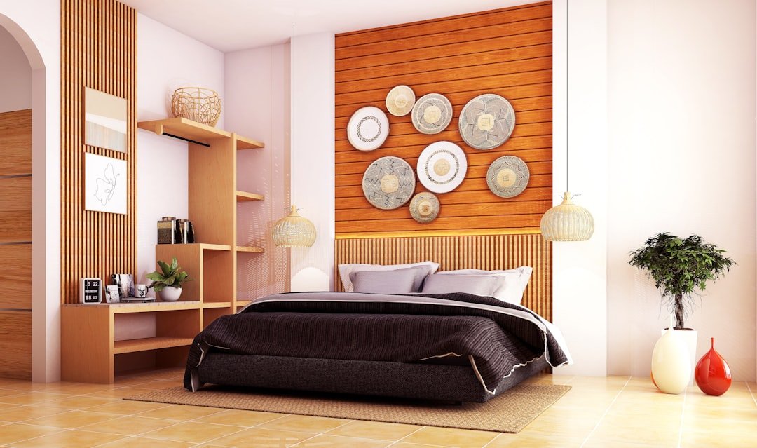 Phòng ngủ đẹp có nhiều chỗ lưu trữ: 7 cách giữ phòng gọn mà vẫn sang 5 Đầu giường có kệ mỏng giúp cất đồ nhỏ mà không làm phòng ngủ bị rối