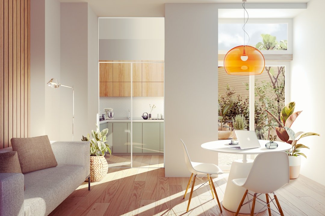Vách ngăn nhẹ giúp nhà nhỏ có ranh giới công năng mà vẫn giữ cảm giác thoáng