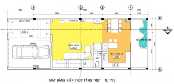XÂY NHÀ BA TẦNG HIỆN ĐẠI TÔNG TRẮNG 4